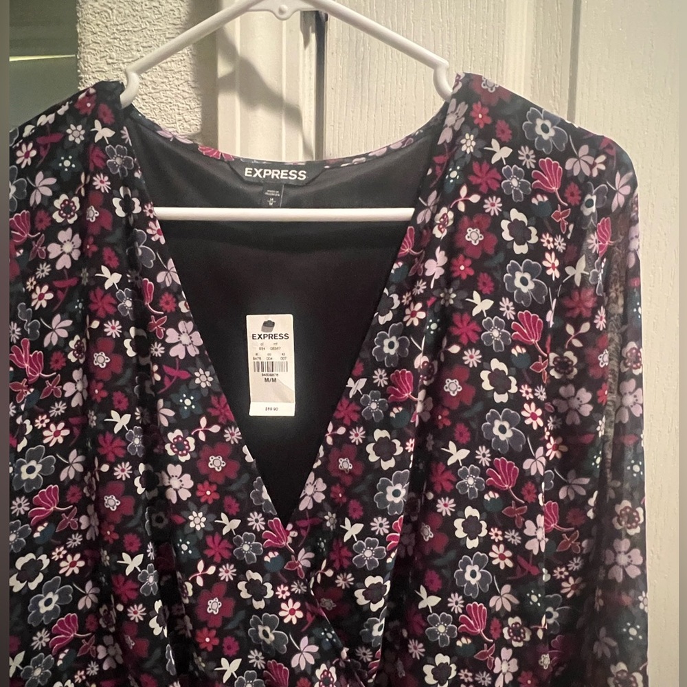 Express floral romper.